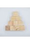 Wooden Cube Blocks 2X2 Cm Square - 100 Pieces - Natural Wooden Cube - 5