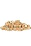 Wooden Cube Blocks 2X2 Cm Square - 100 Pieces - Natural Wooden Cube - 7