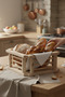 Wooden Bread Basket - 2
