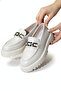 Women's Casual Oxford Shoes Beige - 3