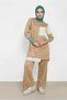 Tricolor Double Pants Tricot Suit 42031