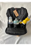 Black Mother Baby Care Bag |   Liquid Proof, Thermos, Multi-Compartment Backpack - 5