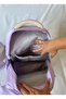 Girl's Primary School Bag Ultra Light Primary School / Middle School School 3-Piece Bag Set Pink-Lilac -Gray - 8