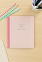 School Notebook A4 80 Sheets Lined Pp Cover Spiral Glitter Notebook – Sticker Gift