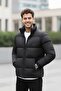 Relaxed Men's Puffer Jacket - 2
