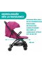 Trolleyme Stroller 0m-3y, Aurora Pink - 3