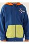 Boys' Fullzip Sweatshirt - Cobalt - 2