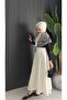 Women's Side-Tie Modest Long Skirt - 7