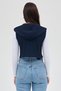 Zippered Zero Sleeve Women's Vest 8201A - 5