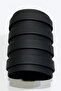 Leather Bracelet,Handcrafted,Four Straps Black Men's Bracelet - 4