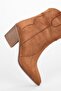 Women's Vega Tan Suede Cowboy Boots - 3