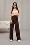 Women's Lycra Velcro Closure Wide Leg Palazzo Pants - 7