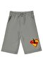 Superman Logo 10-13 Years Old Capri - Gray - 3