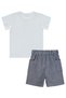 Striped 6-18 Months Set - Ecru - 4