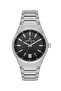 Dk.1.14061-1 Men's Wristwatch with Day and Date Display, Steel Plated Metallic Color