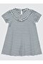 3D Jacquard 6-9 Years Old Dress - Blue 8-9 Years Old