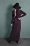 Shoulder Garned Throat Dress 40362 - 4