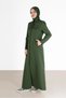 POCKET DETAIL ZIPPERED COAT 10476 - 3