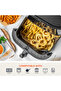 150pcs Disposable Air Fryer Liner, Water/oil proof for Baking, Roasting, and Air Frying, 20cm Square - 2
