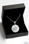 Virgo Flower Constellation Necklace |   Stainless Steel Silver Color Gift Boxed - 2