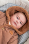 Thin Corduroy Wool Inside Fleece Winter Thick Baby Girls and Boys Coat - 3