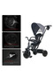 Elite Platinum 6-in-1 Tricycle for Kids 10 months - 6+ years, Grey - 5
