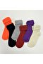 6 Pairs of Winter Thick Wool Curling Women's Socks - 2