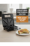 750W 2 Slice Sandwich Maker OMSM2404, Non-Stick Plates for Effortless Cooking & Easy Clean - 4