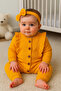 Ruffled Ribana Transitional Baby Rompers - Bandana Newborn/3/6/9 Months