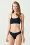 Women's Navy Blue Bustier Slip Set