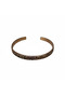 Tree Bark Patterned Copper Bracelet - 3