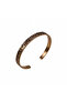 Tree Bark Patterned Copper Bracelet