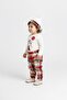 Tie Penguin Badi, Trousers, Hat Combed Cotton Set MNK0587 RED - 5