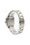 Square Dial Women's Watch – Steel Bezel and Chain Strap Silver-Black - 3