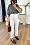 Collared Carrot Trousers - 3