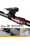 2218 USB Rechargeable Bike Light Front Light Red Taillight Easy to Install 3 Modes Bicycle Accessori - 2