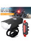 11081.10 USB Rechargeable Bike Light Front Light Red Taillight Easy to Install 3 Modes Bicycle Acces - 7