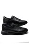 Men's 100% Genuine Leather Orthopedic Sole Rubber Lace-Up Shoes - 3