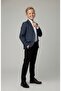Boy's Sports Navy Blazer Jacket - 2