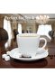 12 Piece Cup & Saucer Set Opal ware - 5