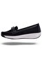 Wanetti 2158 Black Women's Flat Ballet Shoes - 3