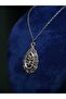 Spider and Spider Web Model Halloween Halloween Themed Steel Pendant - 2