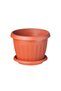 Ghiveci Infinity, D 250, plastic, 4 litri