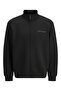 Jack Jones Jcofusıon Scuba Sweat Zip High Neck Noos 12282703 - 5