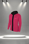 Plus Size Women's Fuchsia New Supra Combed Cotton Special Design Sweat-Free Tracksuit Set (4Xl-10Xl) - 2