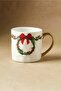 New Year Christmas Wreath 2-Person Mug 320 ml - 2
