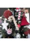New Year Cane Candy with Pearl Stripes 17cm Ast7243 - 4