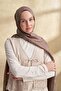 شال جوزيه جاكار بنقشة السلسلة - بني