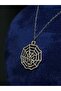 Spider Web and Spider Model Halloween Halloween Themed Scary Style Steel Pendant - 3