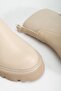 K-815 Beige Elastic High-Sole Daily Women's Boots - 5